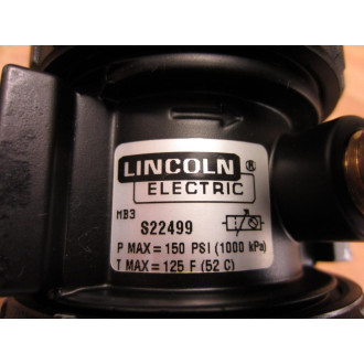 Lincoln S22499 Regulator With Gauge MB3 - New No Box