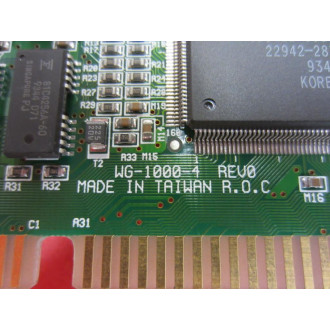 WG-1000-4 Video Card E5YWG-1000 035107109 - Used