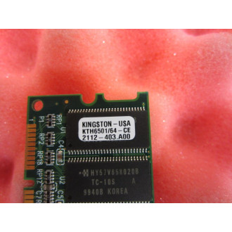 Kingston KTH650164-CE Simm SDRAM Ram 2112-403.A00 - Used