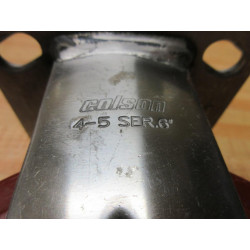 Colson 6X2 Caster Wheel 6" Rigid Plate, 4-5 SER.6" (Pack of 2) - Used