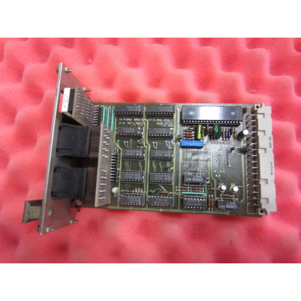 Slicing Specialist AD With Limits Rev. B 69001-826 - Used