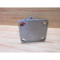 Colson 6X2 Caster Wheel 6" Rigid Plate, 4-5 SER.6" (Pack of 2) - Used