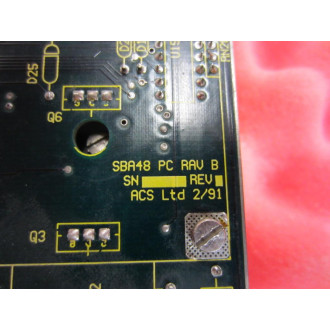 ACS SBA48 Circuit Board Rav B Rev C - Used