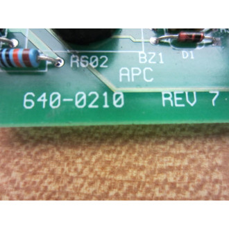 640-0210 Circuit Board Rev 7 - Used