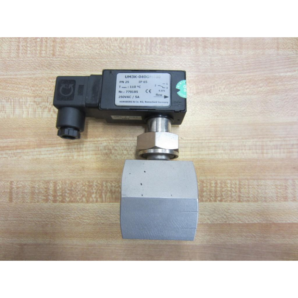 Honsberg UM3K-040GM460 UM3K040GM460 Flow Switch 1-12" - New No Box