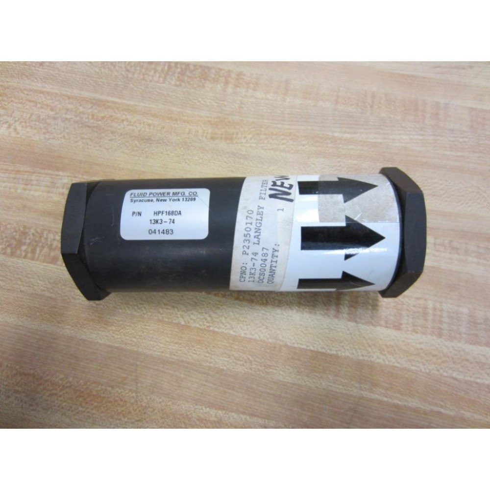 Fluid Power Manufacturing HPF168DA Valve 13K3-74 - New No Box