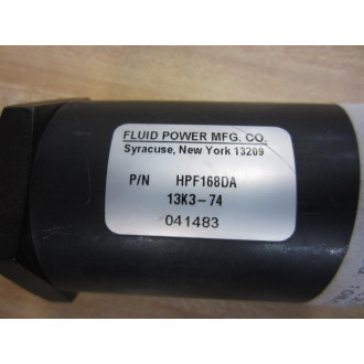 Fluid Power Manufacturing HPF168DA Valve 13K3-74 - New No Box