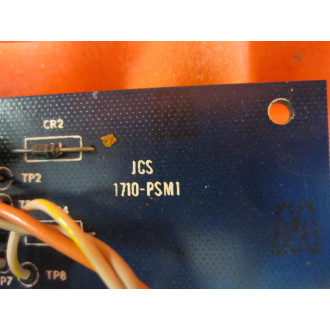 JCS 1710-PSM1 Circuit Board  1710PSM1 - Used