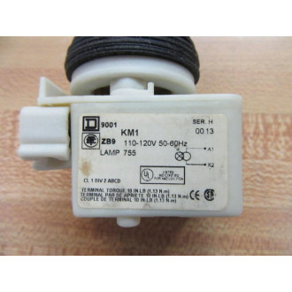 Square D 9001-SKP1Y31 Pilot Light