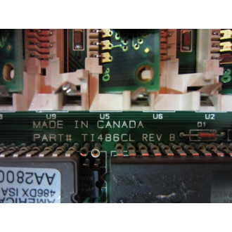 Texas Instruments TI486CL Circuit Board Rev B - Used