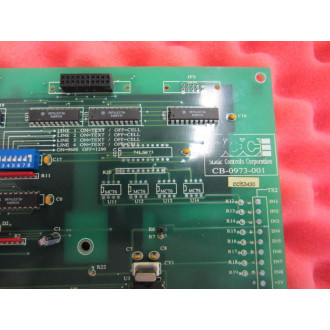 Static Controls CB-0973-001 Circuit Board CB0973001 - Used