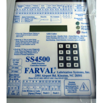 Farval SS4500 Multi-Function ControllerMonitor SC400 - New No Box