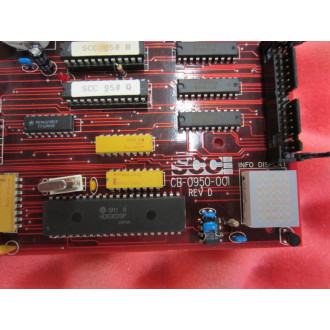 SCC CB-0950-001 Circuit Board Rev D - Used