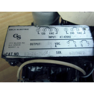 Sola Electric 83-24-260-2 Power Supply 83242602 - Refurbished