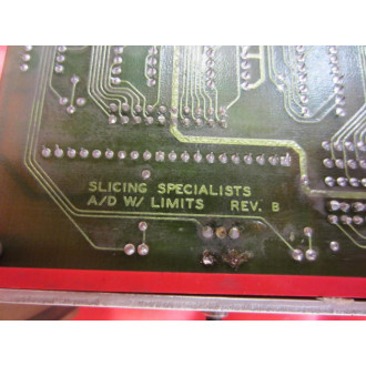 Slicing Specialist 74C373 69001-826 AD With Limits Rev. B - Used