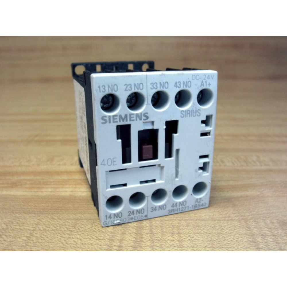 Siemens 3RH1271-1BB40 Relay 3RH12711BB40 - Used