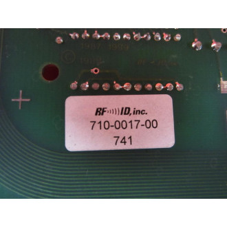 RF ID 710-0017-00 Telsor Broadcasting Board  710001700 - Used