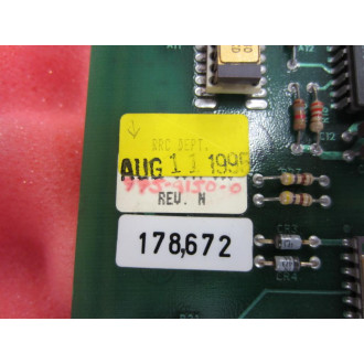 995-9150-0 Circuit Board 178672 Rev. N 99591500 - Used