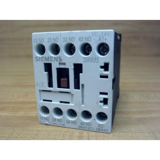 Siemens 3RH1271-1BB40 Relay 3RH12711BB40 - Used