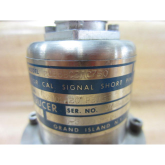 Viatran 2186BC2AC780 Pressure Transducer 0-3000 Psig - Used