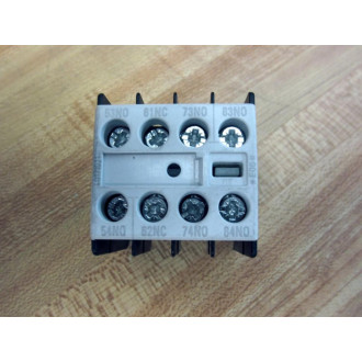 Siemens 3RH1911-1GA31-3AA1 Aux. Contact 3RH19111GA313AA1 - Used