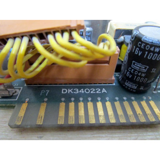 SanKen DK34022A Circuit Board - Parts Only
