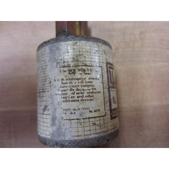 Bussmann KAB 600 Tron KAB600 Rectifier Fuse - Used