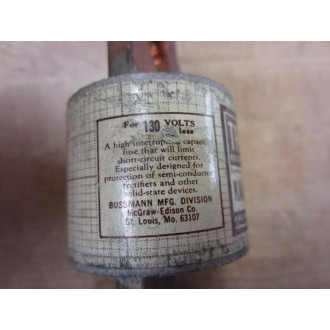 Bussmann KAA 600 Tron KAA600 Rectifier Fuse - Used