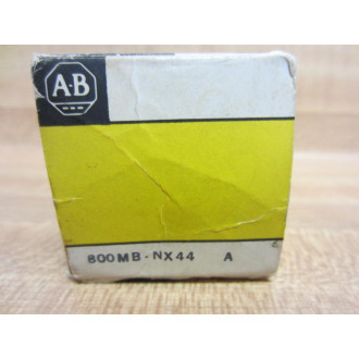 Allen Bradley 800MB-NX44 Operator Switch No Key - New No Box