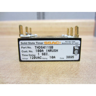 SSAC THDS411SB Solid State Timer - New No Box