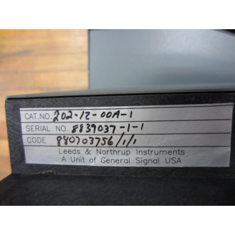 Leeds And Northrup 202-12-00A-1 2021200A1 Recorder - New No Box
