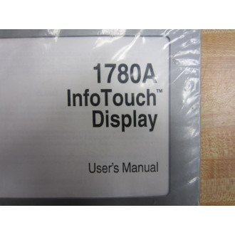 Dynapro 1780A MAN Infotouch Display User's Manual Fluke