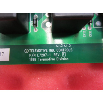 Telemotive E7207-1 Circuit Board  E72071 Rev. F