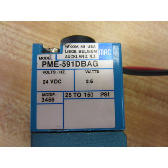 Mac Valves PME-591DBAG Solenoid Valve - Used