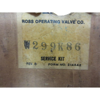 Ross W299K86 Valve Service Kit 299K86 Rev B