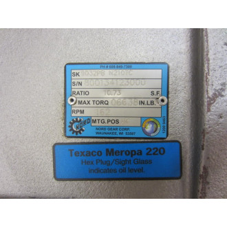 Nord Gear 9032PB N210TC 9032PBN210TC Gear Motor - New No Box