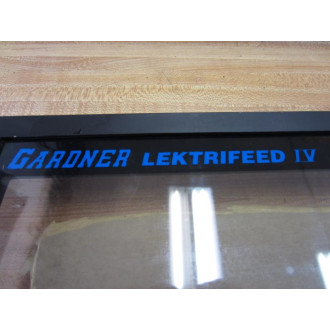Gardner LEKTRIFEED IV Control Panel Only - New No Box