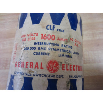 GE General Electric GF30W16 Tested CLF Fuse Amps: 1600 - Used