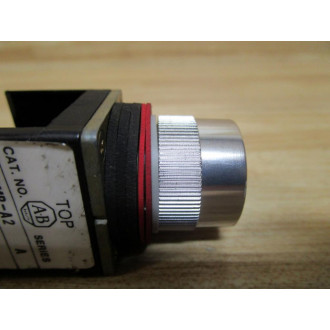 Allen Bradley 800MR-A2B Pushbutton 800MR-A2 WO Contacts (Pack of 4) - Used