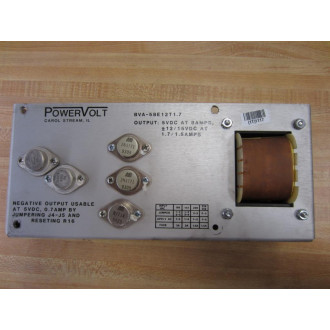 Powervolt BVA-58E12T1.7 PowerVolt BVA58E12T17 Power Supply - For Parts Or Repair - Parts Only