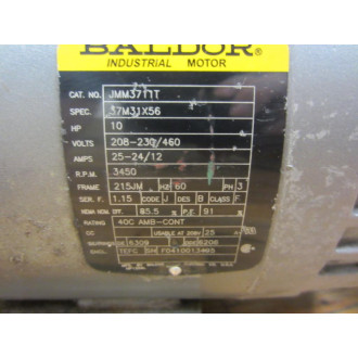 Baldor JMM371TT Motor With Pump Tested - Used