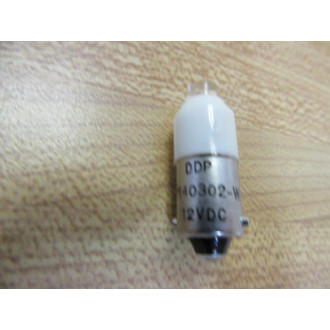 DDP SP140302-W Miniature Light Bulb - New No Box