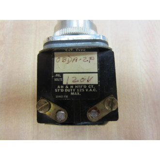 AH & H HTF'D CT OBDA-2P Push Button - Used