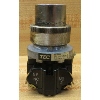 TEC 41-13278-1 Key-Operated Selector Switch No Key Pack Of 2 - Used