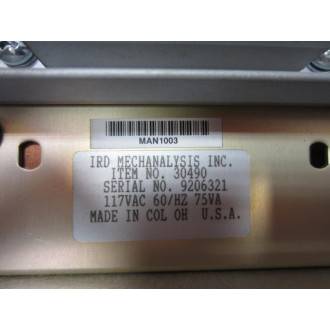 IRD Mechanalysis 30490 5800 Rack Assembly - New No Box