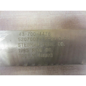 Stegman Tool 43-700-4476 Tool  52070072 - New No Box