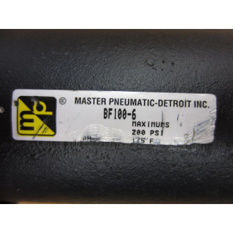 Master Pneumatics BF100-6 Automatic Drain Filter  BF1006 - New No Box