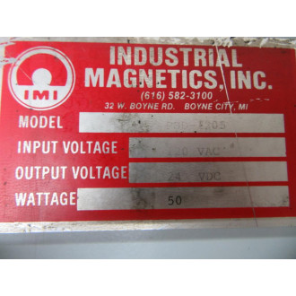 Industrial Magnetics PSD-1205 Power Supply  PSD1205 - New No Box