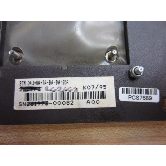 BTM 04.1-NA-TA-BA-BA-2EA Operator Panel 041NATABABA2EA - Used