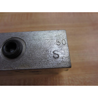 MX H 91 MXH91 Manifold Divider Valve 50 S - Used
